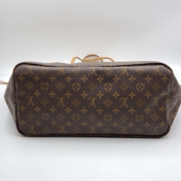 100% Authentic Louis Vuitton Neverfull GM Brown Monogram Canvas Shoulder Bag - Picture 7 of 15